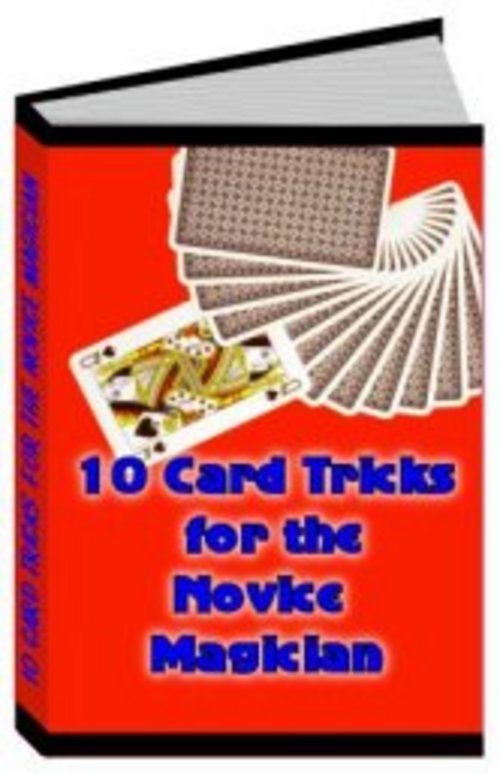 Product picture 10 Card Tricks for the Novice Magician